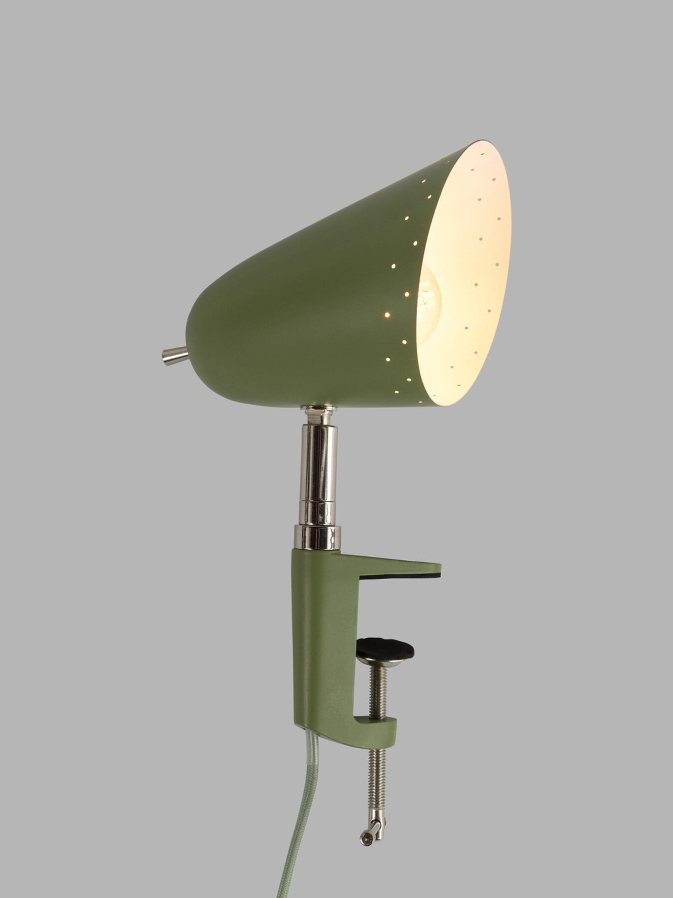 Helsinki Clamp Wall/ Table Lamp Sage