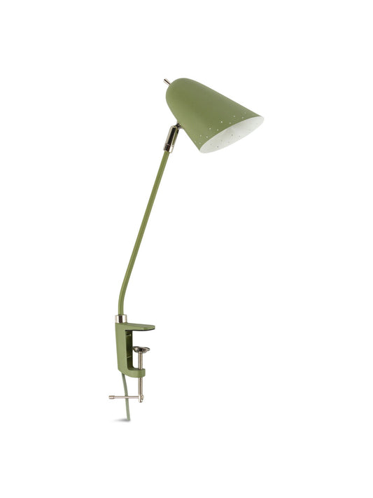 Helsinki Long Arm Clamp Wall/ Table Lamp Sage
