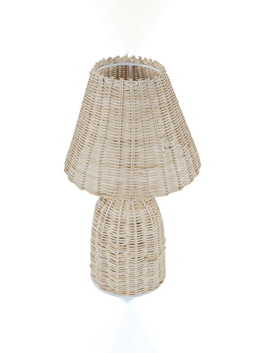 Mini Rattan Lamp Base and Shade