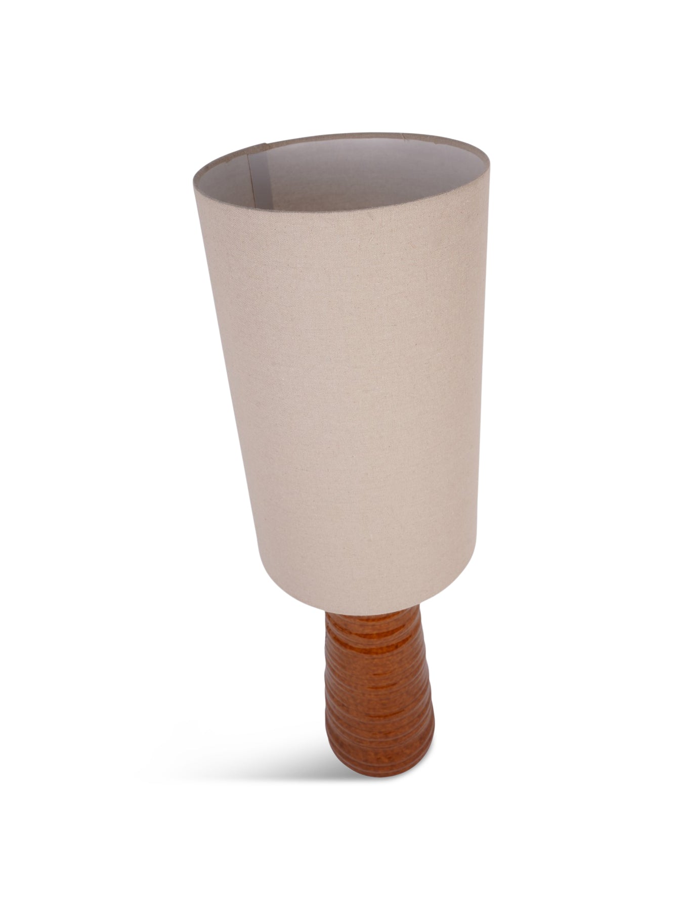 Tivoli Ceramic Table Lamp Terracotta with Shade E27 60W